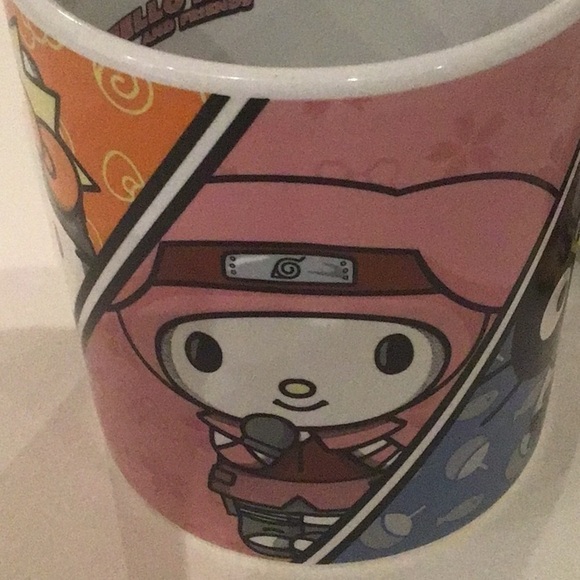 Hello Kitty and Friends X Naruto Shippuden  Mug NWT - Picture 7 of 9